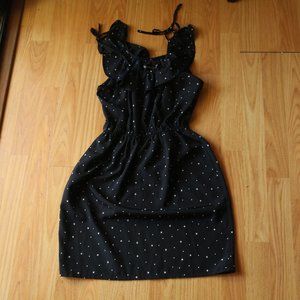 Star print black dress by "bycorpus"!